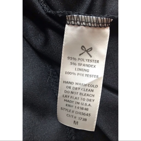 colourful sparkly black everly dress medium - Picture 7 of 9